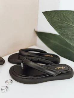 Klapki>Dstreet Klapki damskie EASYDAY czarne ZY0993