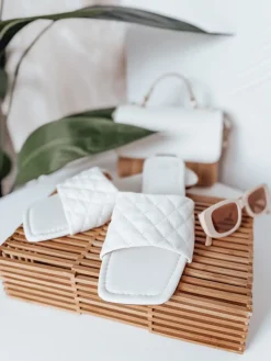 Klapki>Dstreet Klapki damskie SATELIVA białe ZY0970