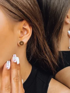 Kolczyki>Dstreet Kolczyki AZTEC STYLE złote JY0013