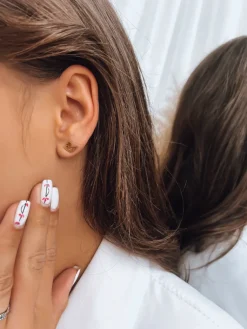 Kolczyki>Dstreet Kolczyki DELICATE złote JY0012