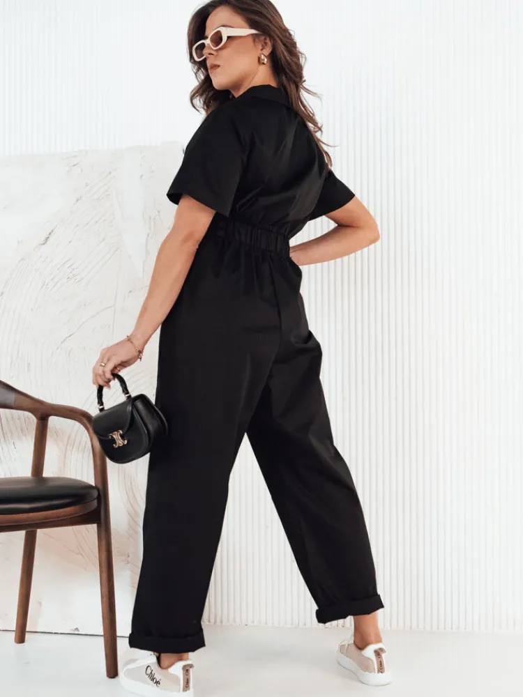 Kombinezony Damskie>Dstreet Kombinezon FAYSOL czarny EY2456