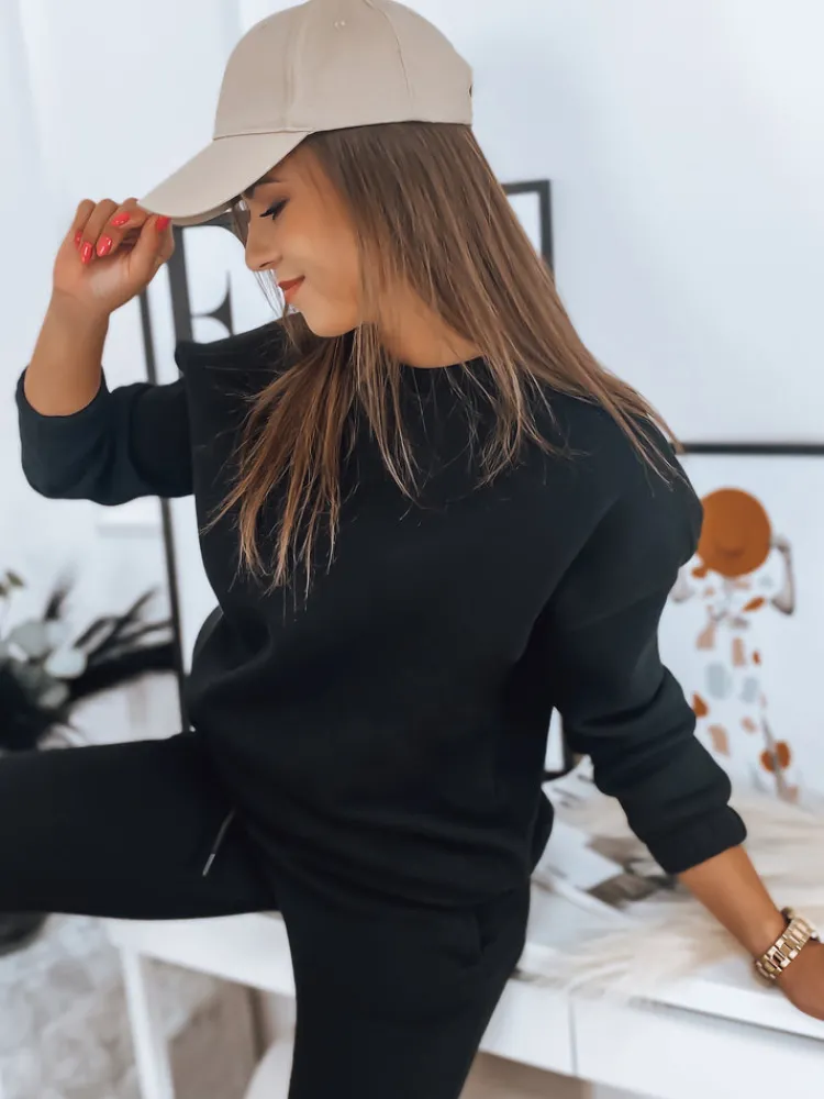 Komplety Dresowe Damskie>Dstreet Komplet damski dresowy ARIELLA PREMIUM czarny AY0731