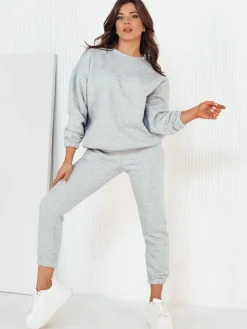 Komplety Dresowe Damskie>Dstreet Komplet damski dresowy ARIELLA PREMIUM szary AY0780