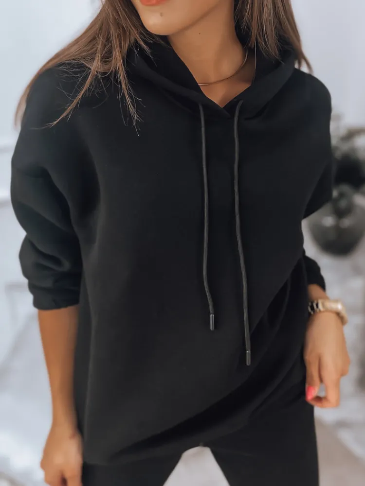 Komplety Dresowe Damskie>Dstreet Komplet damski dresowy KSENIIA PREMIUM czarny AY0707