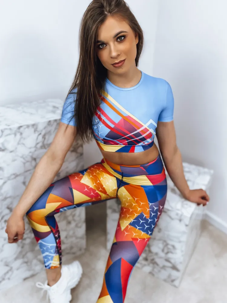 Komplety Damskie|Komplety Dresowe Damskie>Dstreet Komplet damski sportowy GEOMIS multikolor AY0655