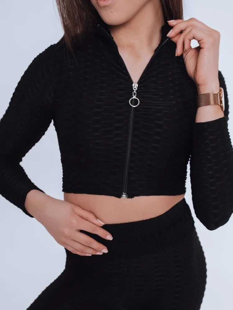 Komplety Damskie|Komplety Dresowe Damskie>Dstreet Komplet damski sportowy PANAMERA II czarny AY0523