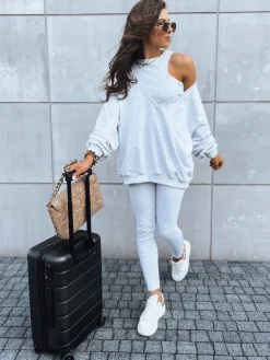 Komplety Damskie>Dstreet Komplet damski 3w1 ASTRAL ATTIRE jasnoszary AY0895