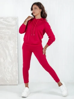 Komplety Dresowe Damskie>Dstreet Komplet dresowy damski MIGEL fuksja AY1091