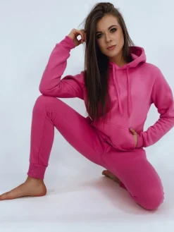 Komplety Dresowe Damskie>Dstreet Komplet dresowy DRESSLILY damski różowy AY0138