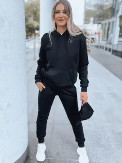 Komplety Dresowe Damskie>Dstreet Komplet dresowy DRESSLILY damski czarny AY0792