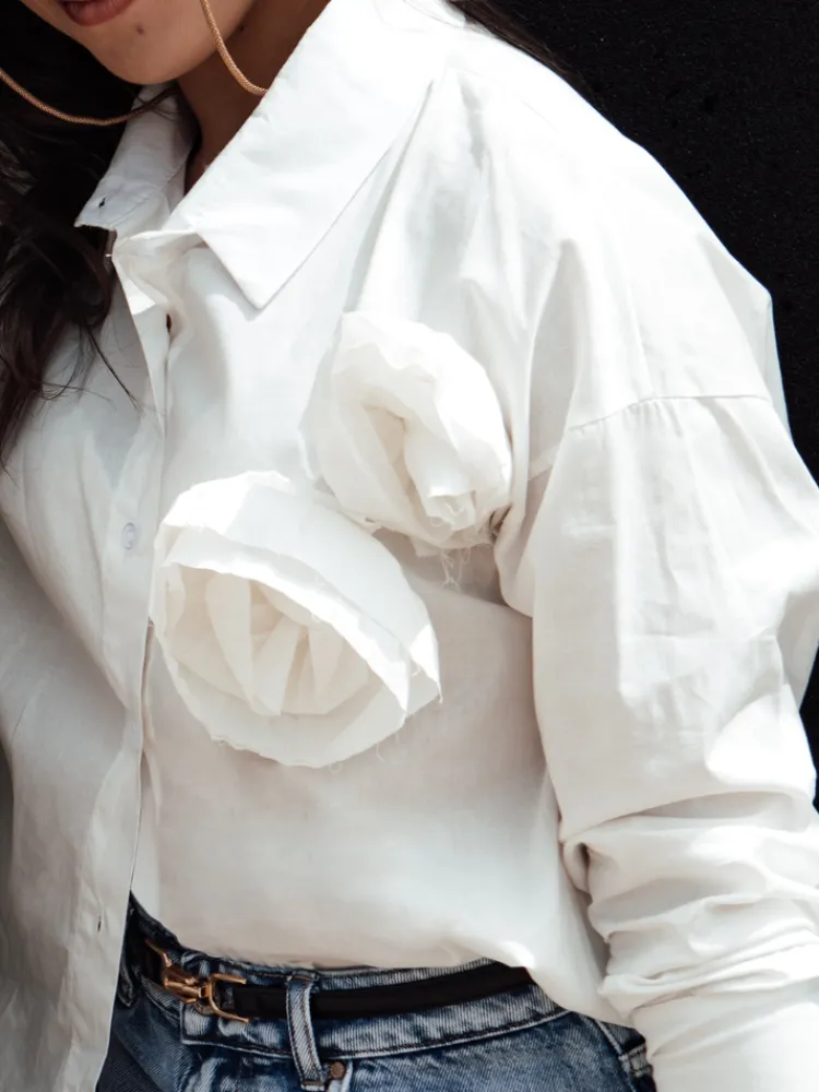 Koszule Damskie>Dstreet Koszula damska CASILO biała DY0440