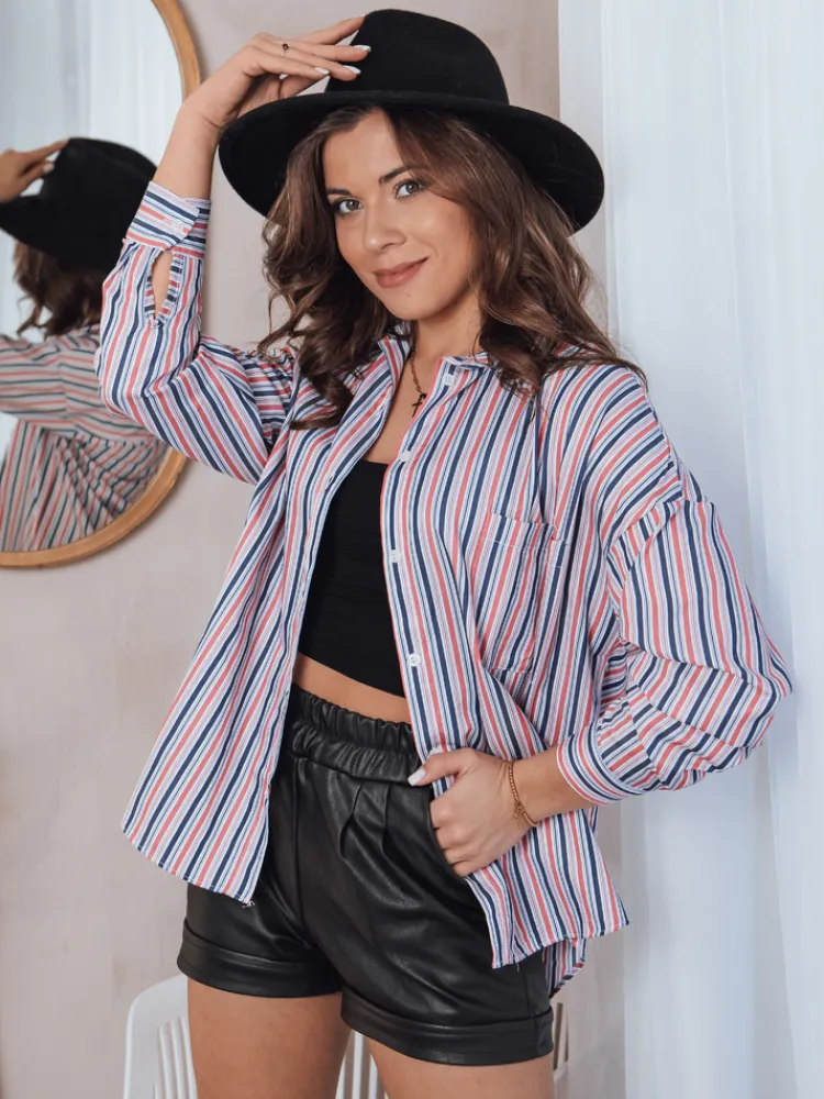 Koszule Damskie>Dstreet Koszula damska EROS HEROS różowa DY0363