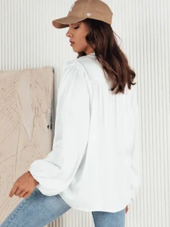 Koszule Damskie>Dstreet Koszula damska LERMA biała DY0386