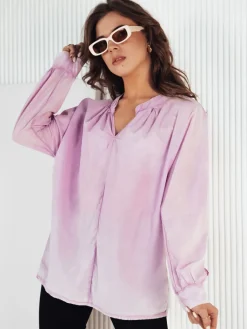 Koszule Damskie>Dstreet Koszula damska NEBREDA fioletowa DY0388