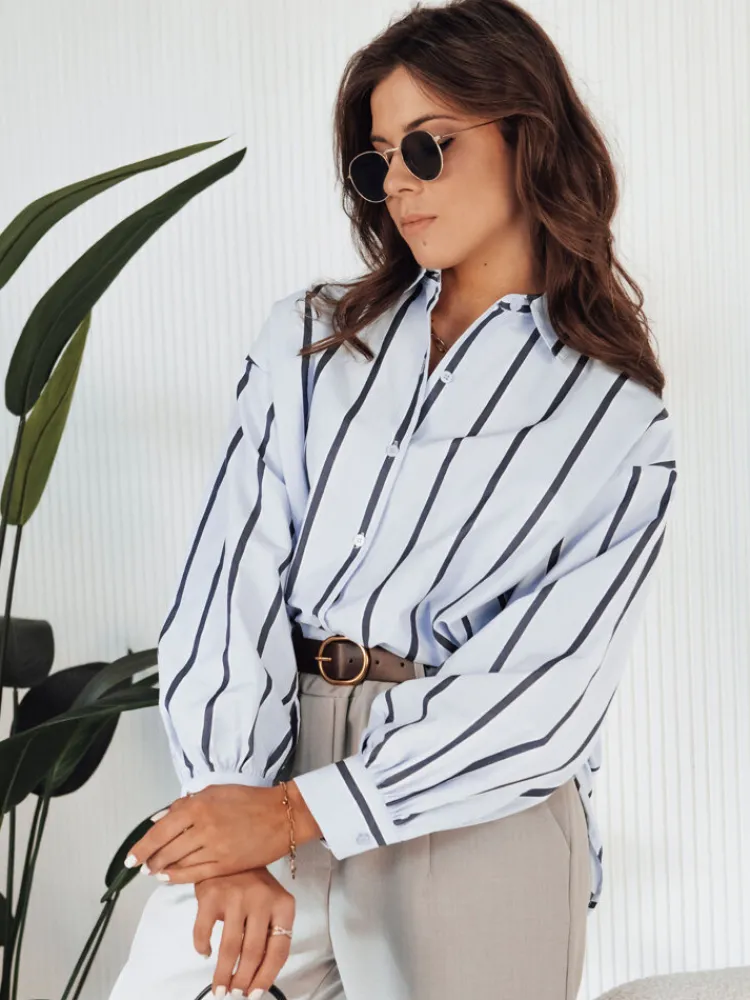 Koszule Damskie|Wyjątkowe Okazje>Dstreet Koszula damska TENESI błękitna DY0378