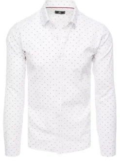 Wyjątkowe Okazje|Koszule Męskie>Dstreet Koszula męska biała DX2450