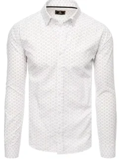 Koszule Męskie|Wyjątkowe Okazje>Dstreet Koszula męska biała DX2437