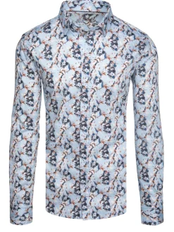 Koszule Męskie|Wyjątkowe Okazje>Dstreet Koszula męska błękitna DX2635