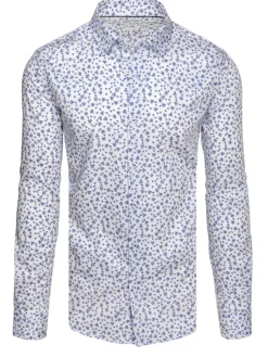 Koszule Męskie|Wyjątkowe Okazje>Dstreet Koszula męska casualowa biała DX2641