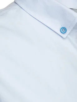 Wyjątkowe Okazje|Koszule Męskie>Dstreet Koszula męska casula z krótkim rękawem błękitna KX1067