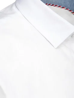 Wyjątkowe Okazje|Koszule Męskie>Dstreet Koszula męska elegancka z długim rękawem biała DX2669