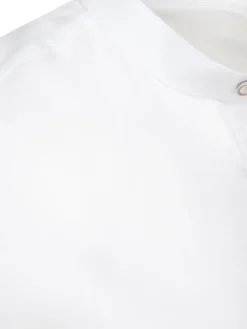 Wyjątkowe Okazje|Koszule Męskie>Dstreet Koszula męska slim ze stójką z długim rękawem biała DX2663