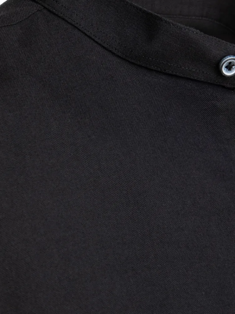 Koszule Męskie|Wyjątkowe Okazje>Dstreet Koszula męska z krótkim rękawem czarna KX1063