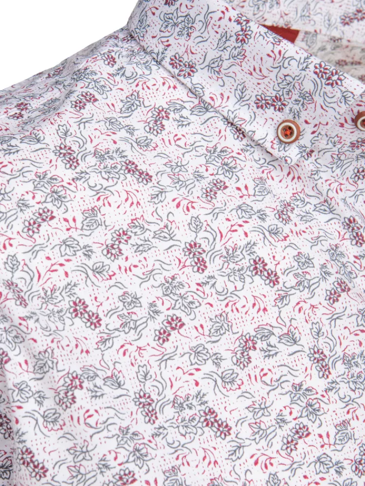 Wyjątkowe Okazje|Koszule Męskie>Dstreet Koszula męska z krótkim rękawem biała KX1060