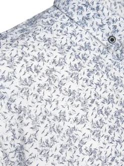 Wyjątkowe Okazje|Koszule Męskie>Dstreet Koszula męska z krótkim rękawem biała KX1041