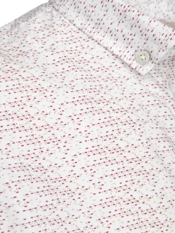 Wyjątkowe Okazje|Koszule Męskie>Dstreet Koszula męska z krótkim rękawem biała KX1078