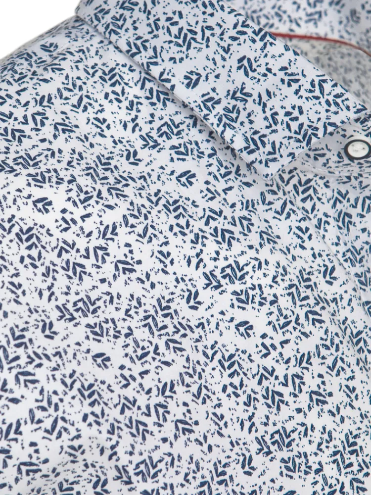 Koszule Męskie|Wyjątkowe Okazje>Dstreet Koszula męska z krótkim rękawem biała KX1072