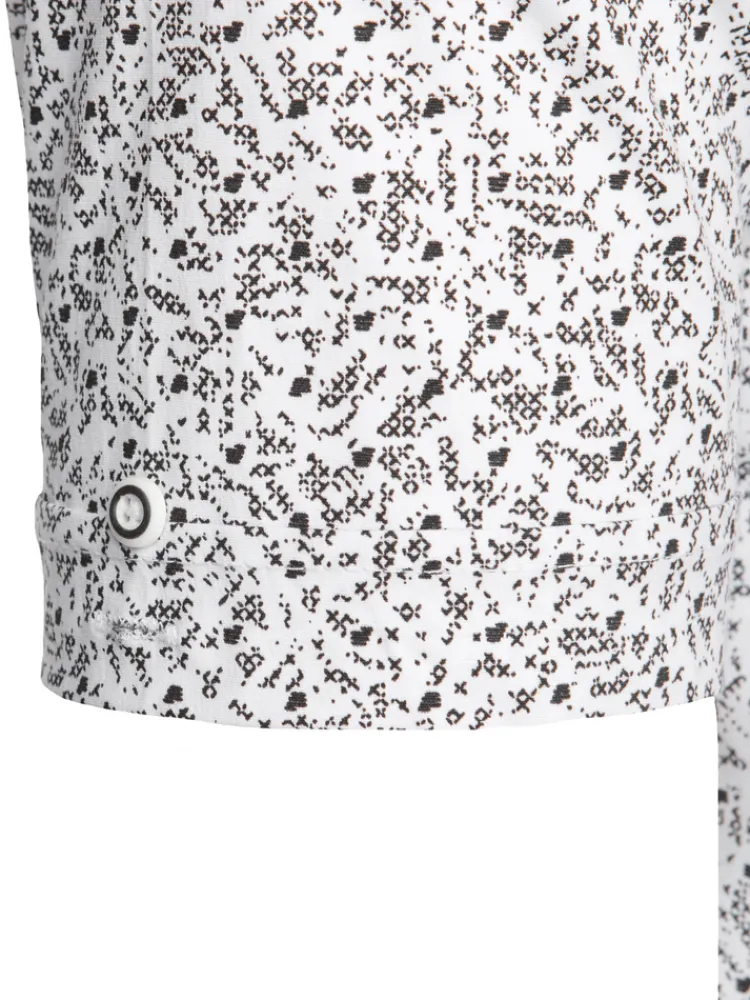 Wyjątkowe Okazje|Koszule Męskie>Dstreet Koszula męska z krótkim rękawem biała KX1059