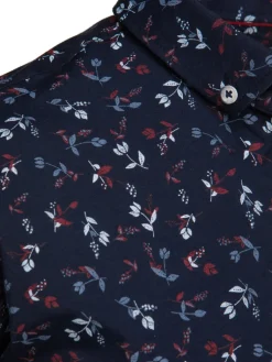 Wyjątkowe Okazje|Koszule Męskie>Dstreet Koszula męska z krótkim rękawem granatowa KX1043