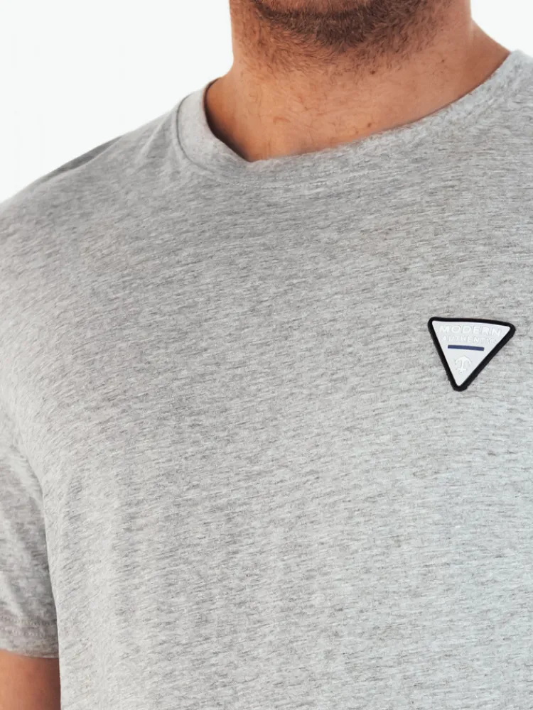 Koszulki Męskie>Dstreet Koszulka męska basic szara RX5441