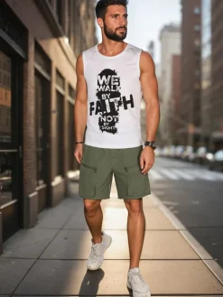 Koszulki Męskie>Dstreet Koszulka męska bez rękawów biała RX5658