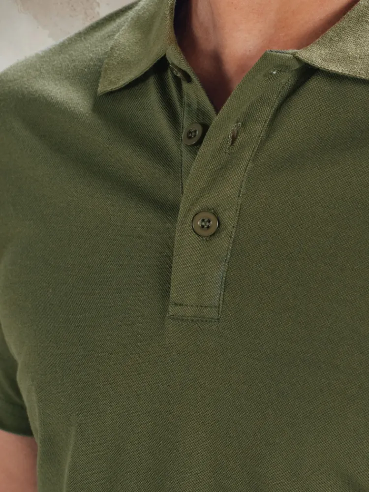 Koszulki Męskie>Dstreet Koszulka polo męska zielona PX0511