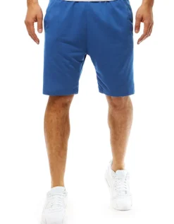 Spodenki Męskie>Dstreet Krótkie spodenki dresowe męskie niebieskie SX2391