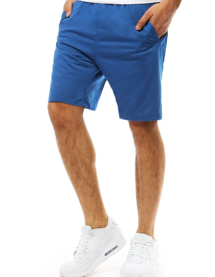 Spodenki Męskie>Dstreet Krótkie spodenki dresowe męskie niebieskie SX2391