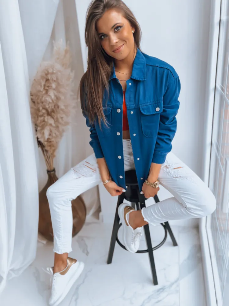 Kurtki Damskie>Dstreet Kurtka damska ALEXANDRIA ciemnoniebieska TY3604