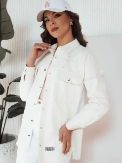 Kurtki Damskie>Dstreet Kurtka damska AZZALA jasnobeżowa TY4326