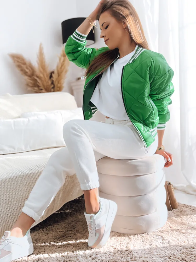 Kurtki Damskie>Dstreet Kurtka damska BOMBER zielona TY3430