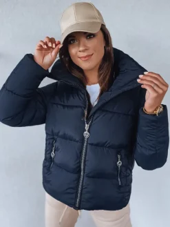 Kurtki Damskie>Dstreet Kurtka damska BUENO granatowa TY2898