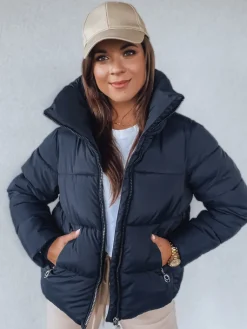 Kurtki Damskie>Dstreet Kurtka damska BUENO granatowa TY2898