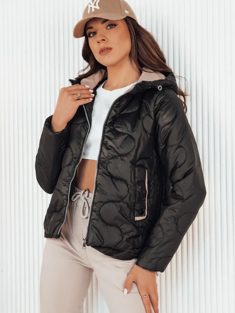 Kurtki Damskie>Dstreet Kurtka damska czarna TY4240