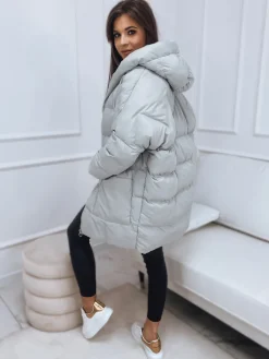 Kurtki Damskie>Dstreet Kurtka damska DAYTON jasnoszara TY2483