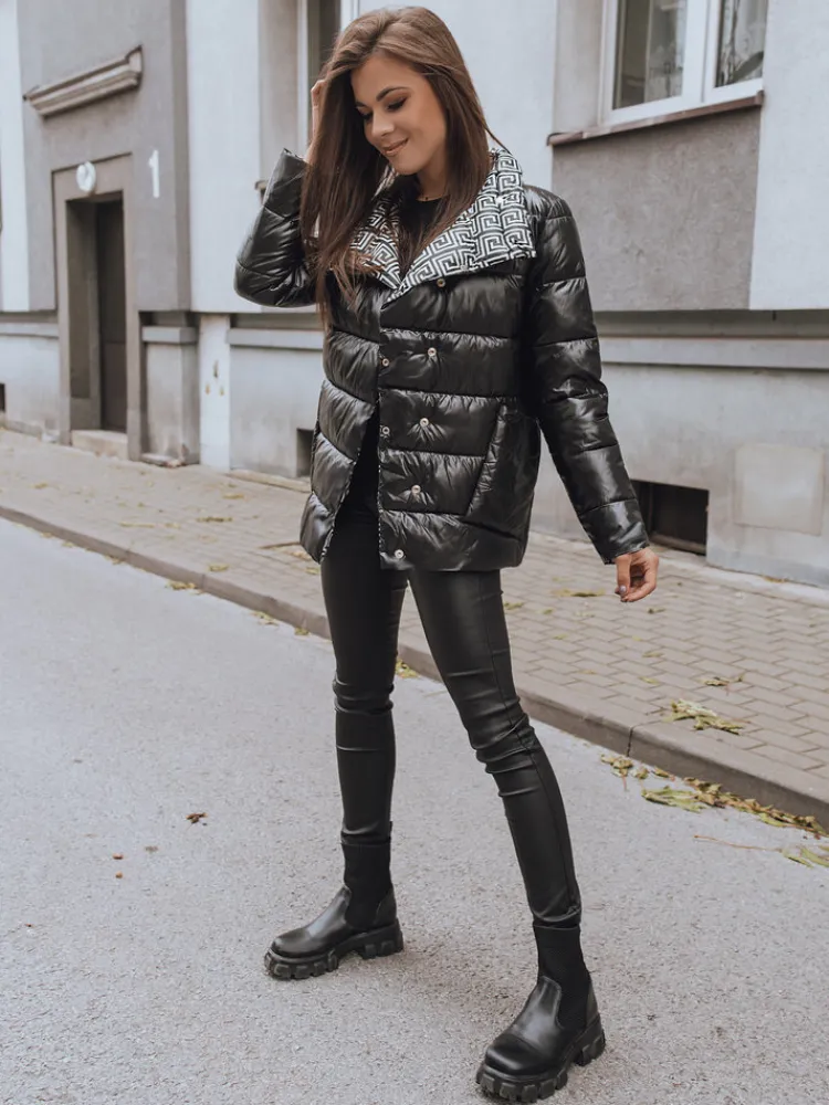 Kurtki Damskie>Dstreet Kurtka damska DELSY czarna TY2349