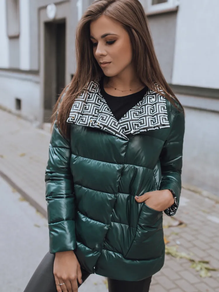 Kurtki Damskie>Dstreet Kurtka damska DELSY zielona TY2348