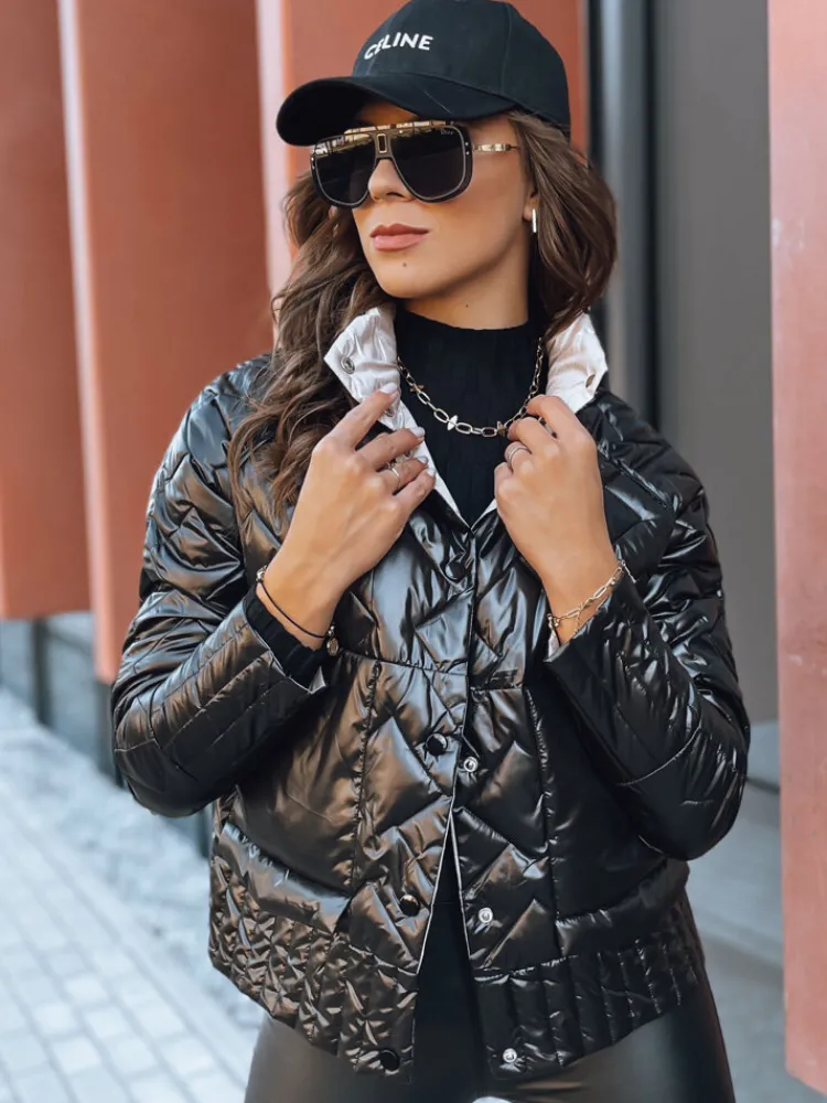 Kurtki Damskie>Dstreet Kurtka damska ELBRA czarna TY2759