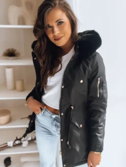 Kurtki Damskie>Dstreet Kurtka damska ERISS czarna TY3675