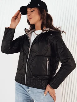 Kurtki Damskie>Dstreet Kurtka damska FALES czarna TY4205